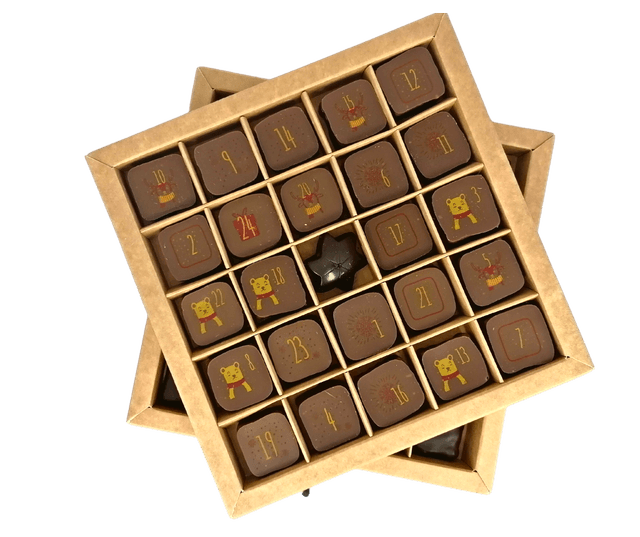 Calendrier de Noël gourmand